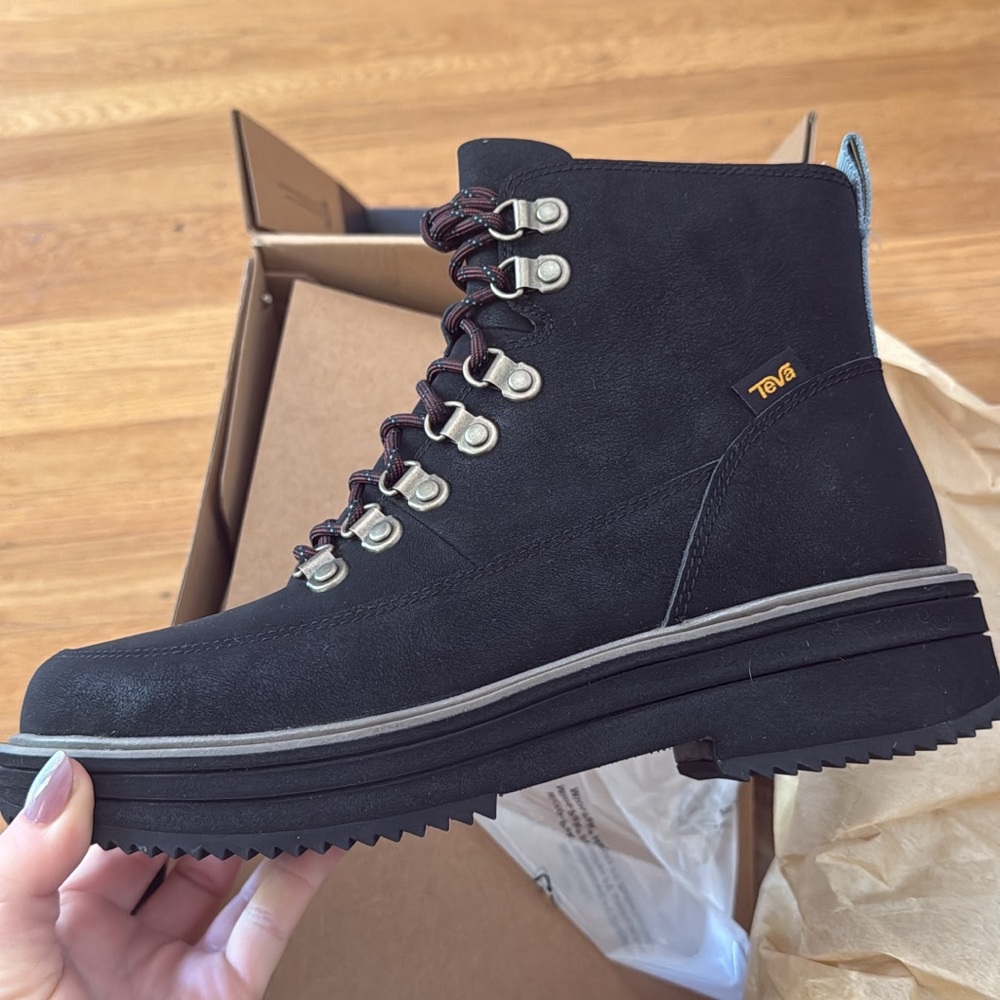 Teva Black Ankle Boots